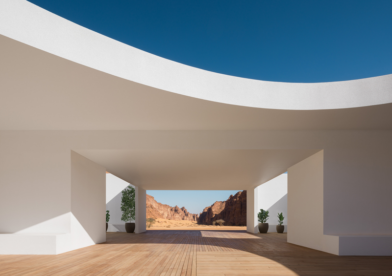 Desert X AlUla 2022 Visitor Centre, AlUla, Arábia Saudita