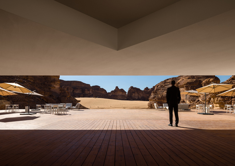 Desert X AlUla 2024 Visitor Centre, detalhe