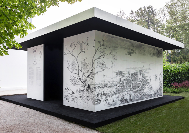 Spider/Web Pavilion 7, detalhe