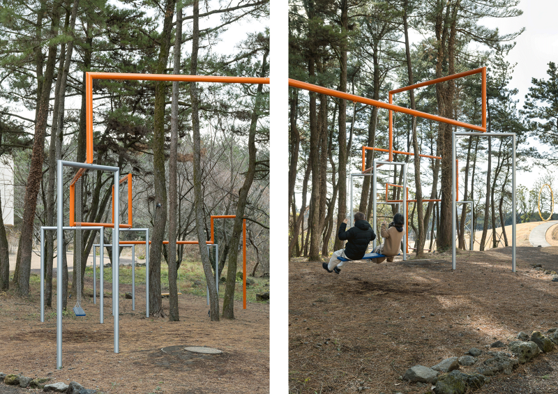 One Two Three Swing! Jeju, detalhe